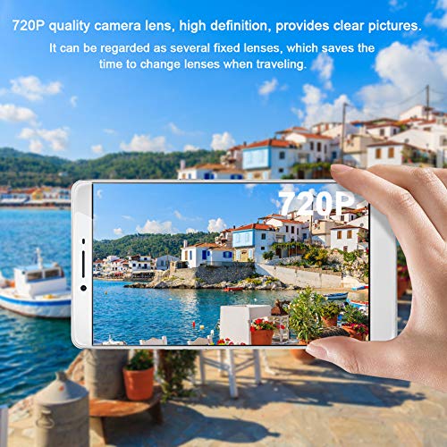Sonew 720P CCTV Manual Iris Camera Lens, CS-Mount F1.4 3.5-8mm Focal Length 1/3'' Image Format Manual Aperture Lens - Image 2