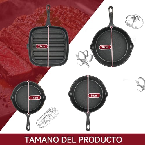 La mejor selección de Sartenes de hierro fundido en mexico que puedes comprar esta semana. 29 Imagen adicional