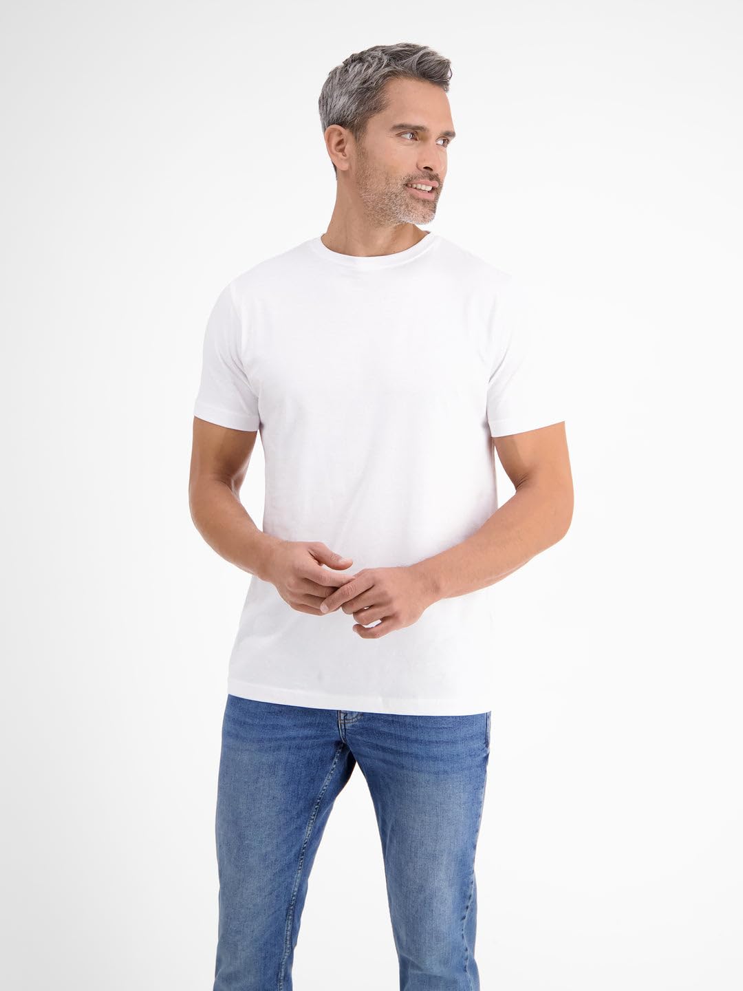 LERROS Herren T-Shirts mit Rundhalsausschnitt