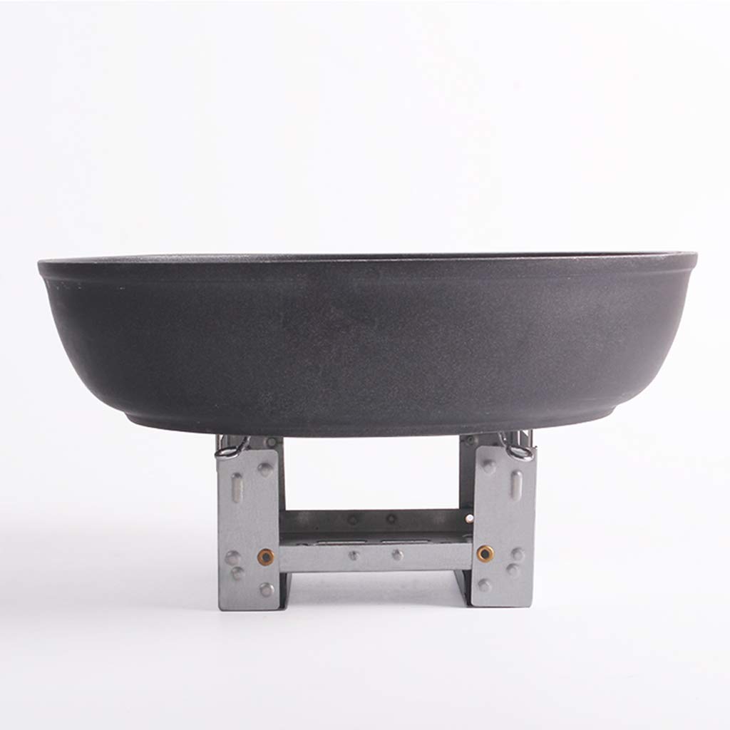 LEIPUPA Stove Folding Emergency Camping Stove with Pot Support Rack, Ultra Lightweight & Easy to Use