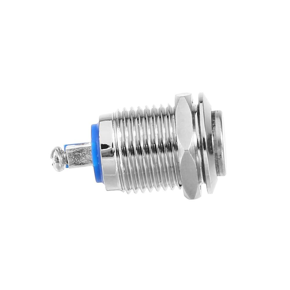 Pressostati, Pressostato Momentaneo Da 12 Mm, Pulsante Impermeabile In Metallo Pressostato Sporgente Con Filo~p179805036 - Foto 6