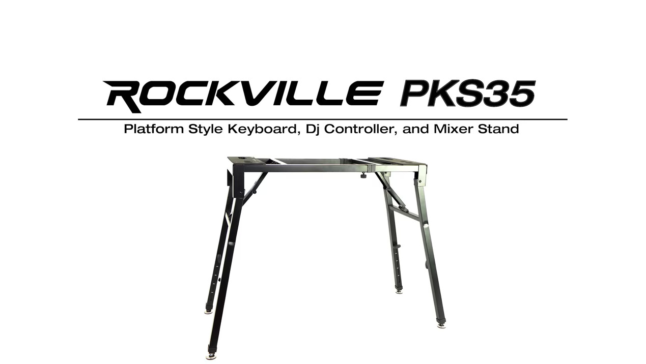 ✨ PSB✨ Amazon.com: Rockville PKS35 Adjustable Platform Keyboard Stand
