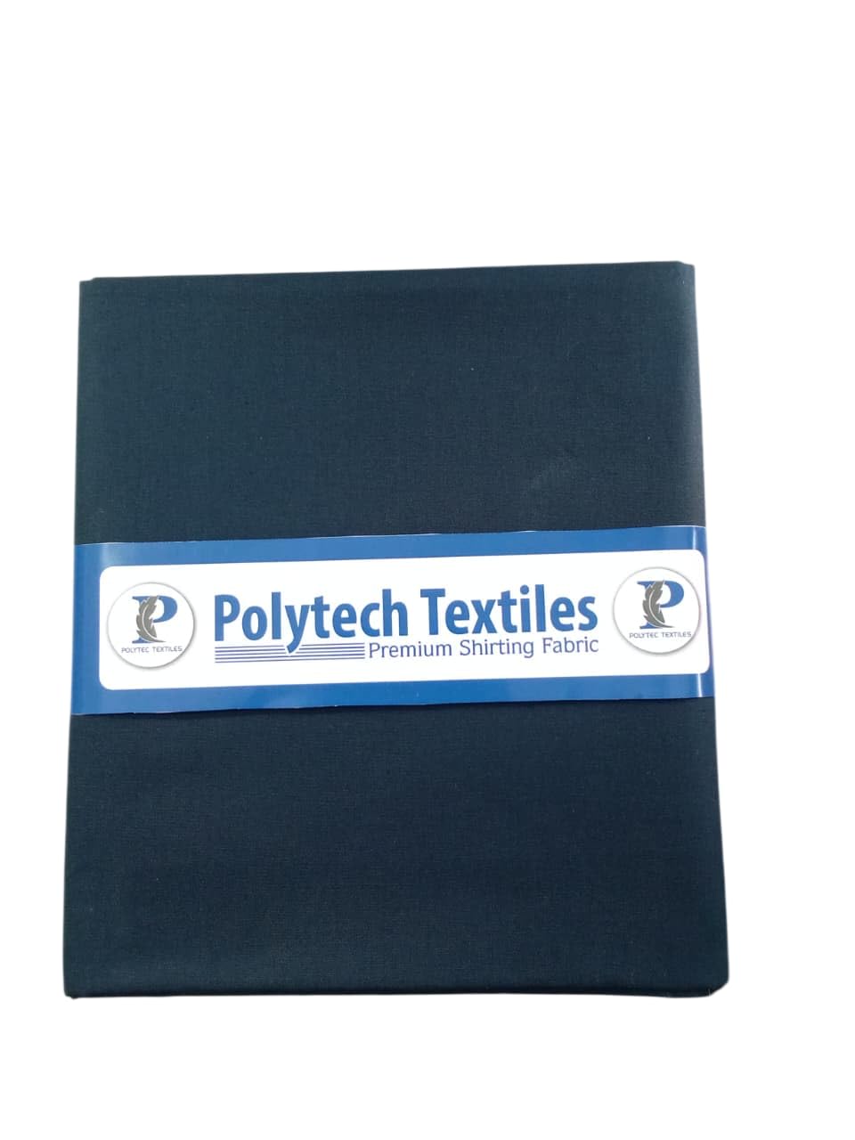 308-Polytech Textiles Cotton Lycra Unstitched Shirting Fabric, Navy Blue, Plain Weave, 1.6 Meters, for Casual and Formal Wear-image-43