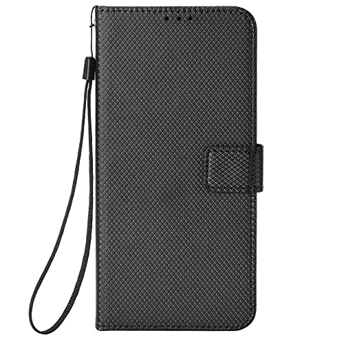 Capa adequada para Nokia C21 Plus carteira de couro com suporte flip para Nokia C21 Plus capa magnética para celular carteira de telefone com compartimentos para cartão