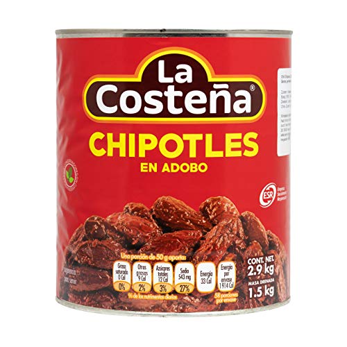 La Costeña Chipotles lata 2800 gr