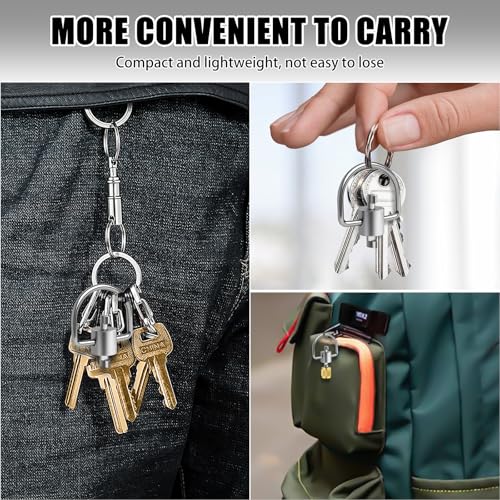 Image of HVAC Refrigerant Locking Cap Key for 410A R22 Refrigerant Locking Caps, Tamper Resistant Multi Key