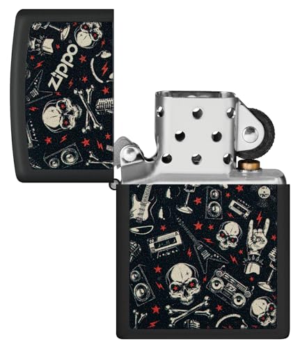 Encendedor Zippo Black Matte 46055 miniatura 4