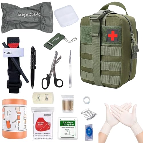 Tactical EMT Medical,táctica Bolsa MOLLE Pouch,Médica Bolsa,Botiquín de Primeros Auxilios,Táctica Compacta Botiquín,Bolsa de Emergencia,Kit Primeros Auxilios,Bolsa EMT Kit de Supervivencia