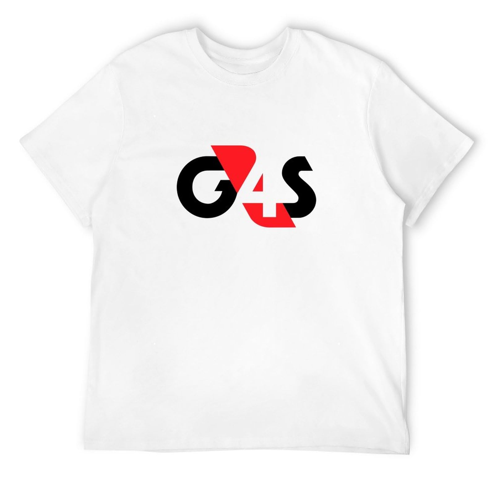 G4S Security Mercenary Soldier of Fortune Army T-Shirt Graphic Top Printed Shirt Short Sleeve Mens Tee White L