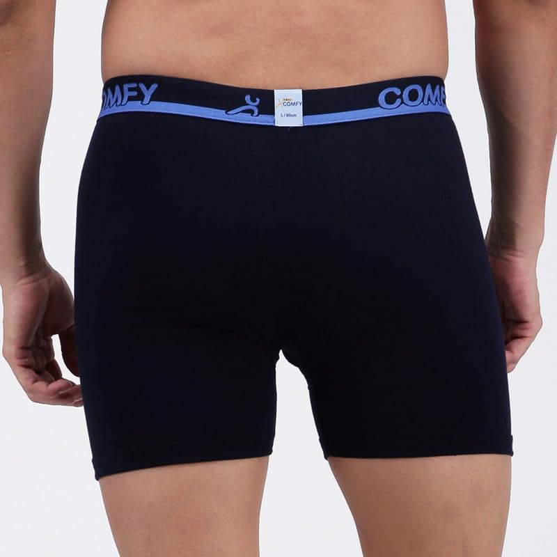 Image of Amul Comfy Men's Trunk Underwear | Soft Outer Elastic | Soft Waistband | Breathable Comfortable Innerwear | Pack of 10 | Color May Vary