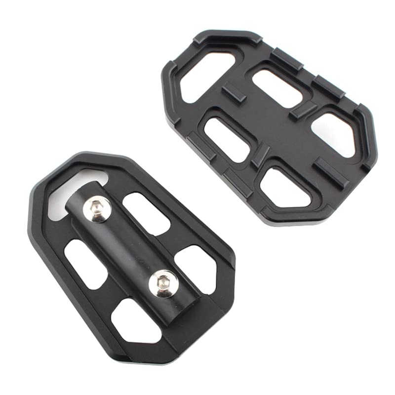 Repose-pieds moto larges en aluminium CNC pour F750GS et F850GS, pédales antidérapantes