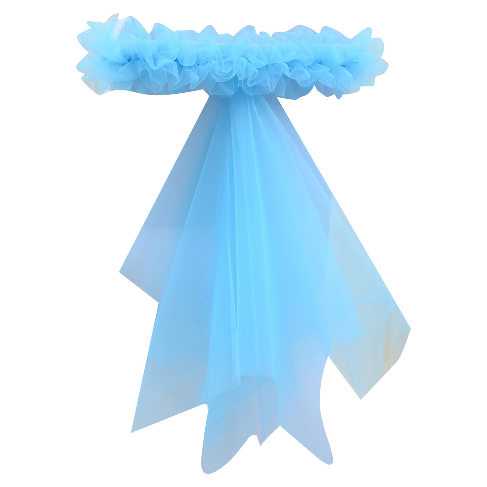 Tsophreniq Chair Ties Chair Sash Perfectly for Wedding Decorations Birthday Parties Back Decoration 1PC Organza Sash