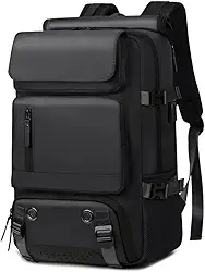 Mochila Masculina Grande Reforçada para Notebook e Laptop – Impermeável, Executiva, Trabalho, Viagem, Mala de Mão, Escolar, Casual, Portátil, Resistente, Organizada e Unissex