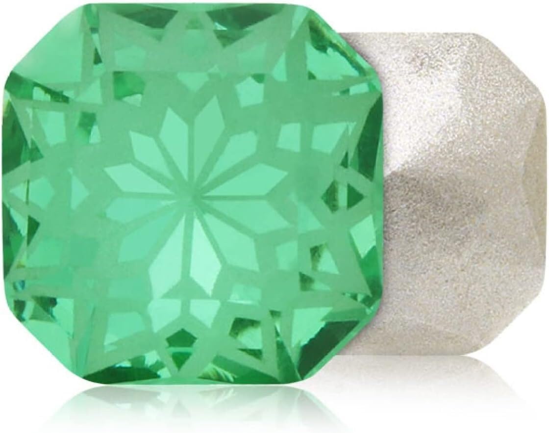 Cyrkonie, Kwadratowy kryształowy kamień DIY Ubrania i akcesoria Kamienie szklane Tworzenie biżuterii Luźne koraliki Kamień(9,14mm 28pcs)