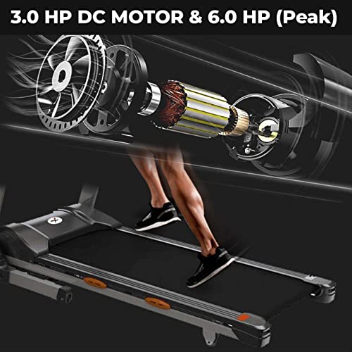 Image of Durafit Rigor 6 HP Peak DC Motor Treadmill Auto Incline Max Speed 22 Km /Hr Max User Weight 150 Kg Free Installation Assistance