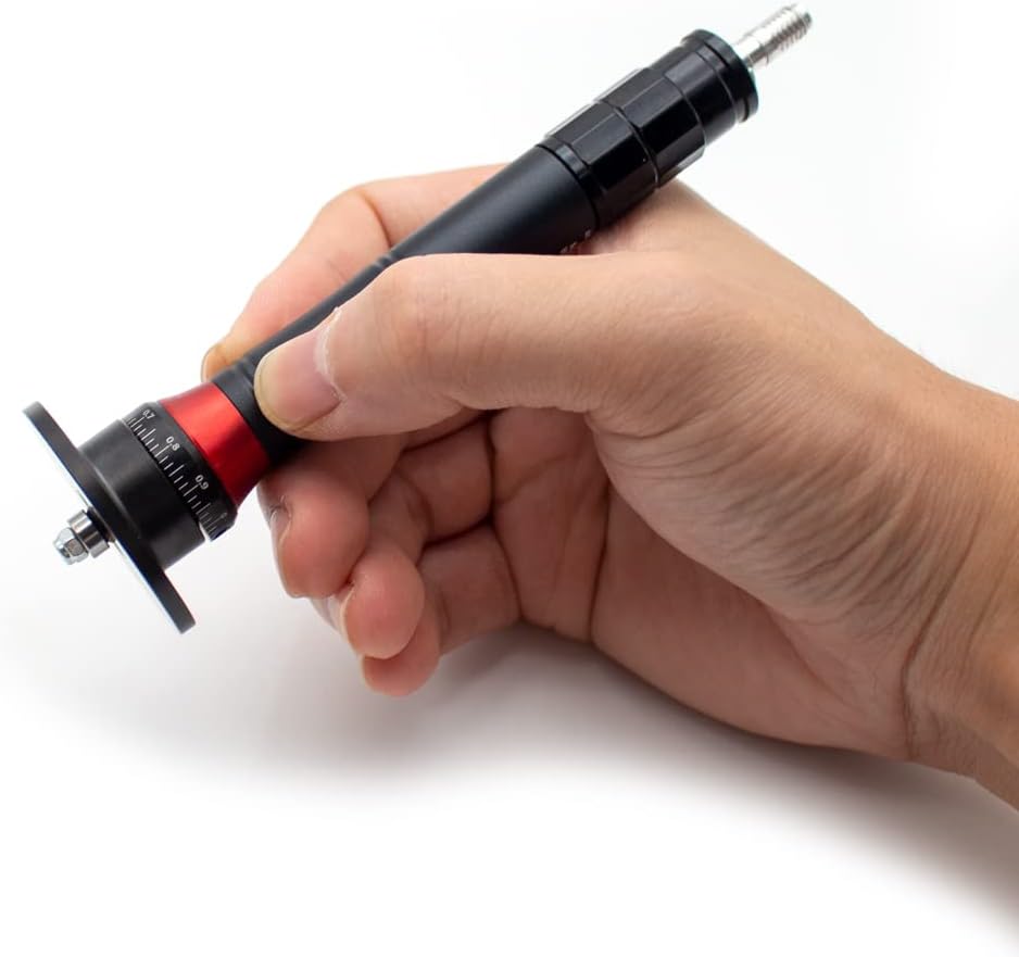 Metal Deburring Chamfer Tool Mini Pneumatic Chamfering Machine Handheld Adjustable with Two Original Blades 0.1-C0.9MM (AX207)