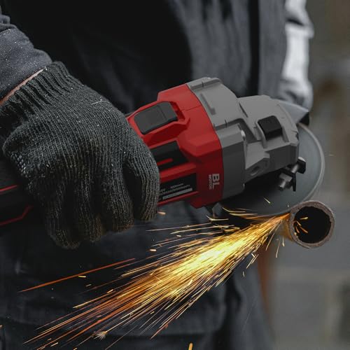 Image of iBell BA20-25 4.0Ah (BMC) Cordless Angle Grinder Brushless|20V Max|100mm /4inch Disc|3-Speed (5000 /6500 /8500 RPM)|Lightweight- Ideal for Cutting, Grinding, and Polishing