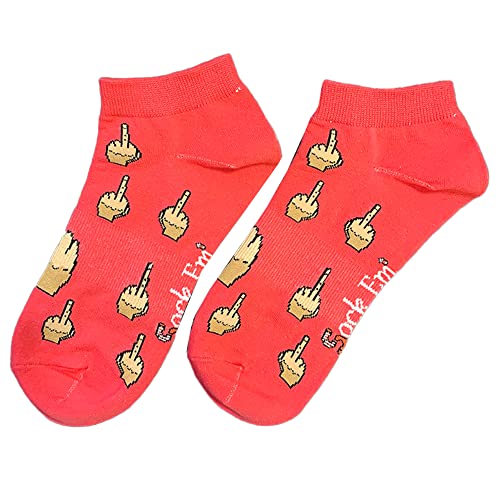 Image of Sock Em' Sock Emporium Middle Finger 6 Pack for Women