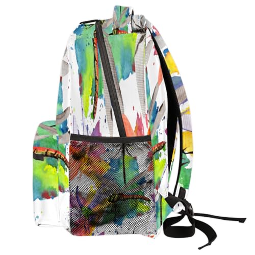 Sac à dos libellule pour ordinateur et sorties décontractées - 4