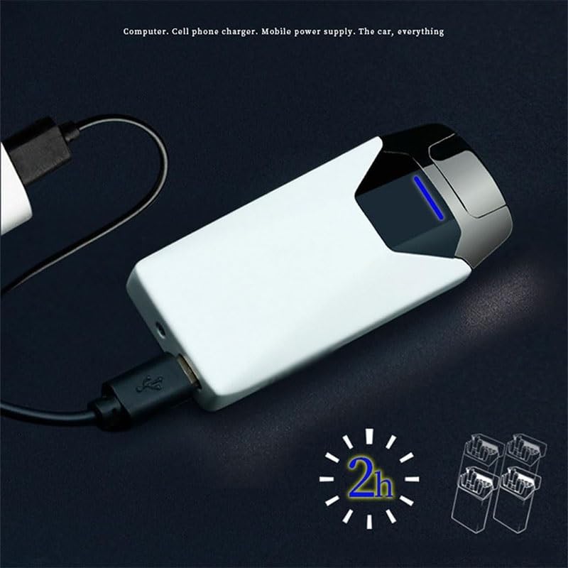 Encendedor eléctrico recargable USB resistente al viento miniatura 3