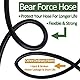 BEAR FORCE Hochdruckschlauch, 10 m x 160 bar, Schwarz, Kunststoff, Thermoplast, 2-Port, BSPT-Press, CE, EN 10204, EN 13445