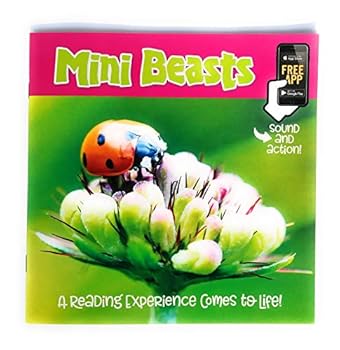 CD-ROM Mini Beasts w/free app sound and action Book