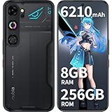 【2026年4月発売】NFC対応 ZTE nubia(ヌビア) Neo 5 GT 5G SIMフリー スマートフォン 8GB+256GB 6.78インチ 50MP+2MP+16MPカメラ 6210mAh IP54防水防塵 Android16 200g (ブラック)