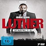  Luther - Die komplette Serie (Staffel 1-5) [7 DVDs]