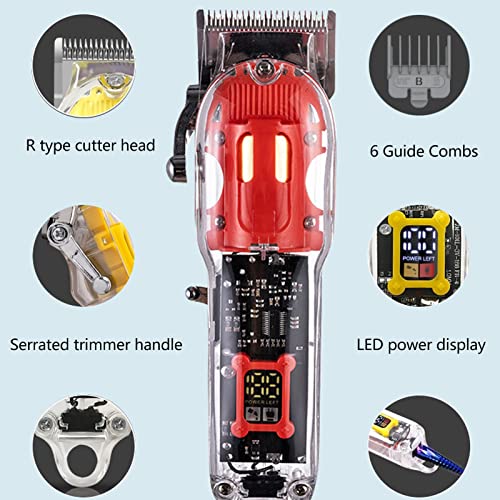 Aparador de Cabelo, Aparador de Cabelo Elétrico Com Cabo Confortável e Baixo Ruído e Alta Nitidez pa