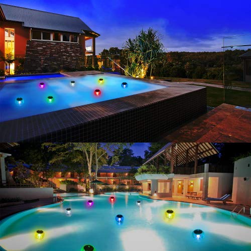 Betim Solar Floating Pool Lights Upgraded Waterproof Pond Light With Multi Color Changing Led Globe Night Light For Gargen Swimming Pool Tub Party Home Decor #TOP3