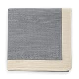 Topdrawer Japanese Handkerchief, 100% Cotton, Solid Color, Mist