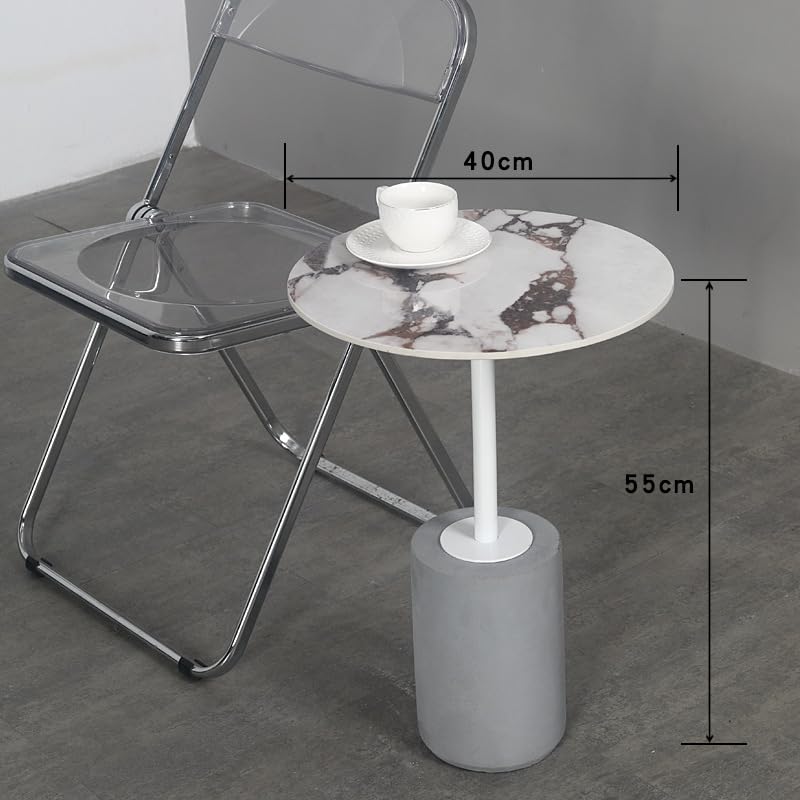 eexbz Sofa Nordic Fashion Rock Board Edge Several Round Coffee Table Coffee Shop Cement Corner Table Sofas for Living Room