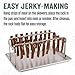 LEM Products Jerky Hanger with 9 Skewers, Backwoods Seasoning, Stainless Steel and Aluminum