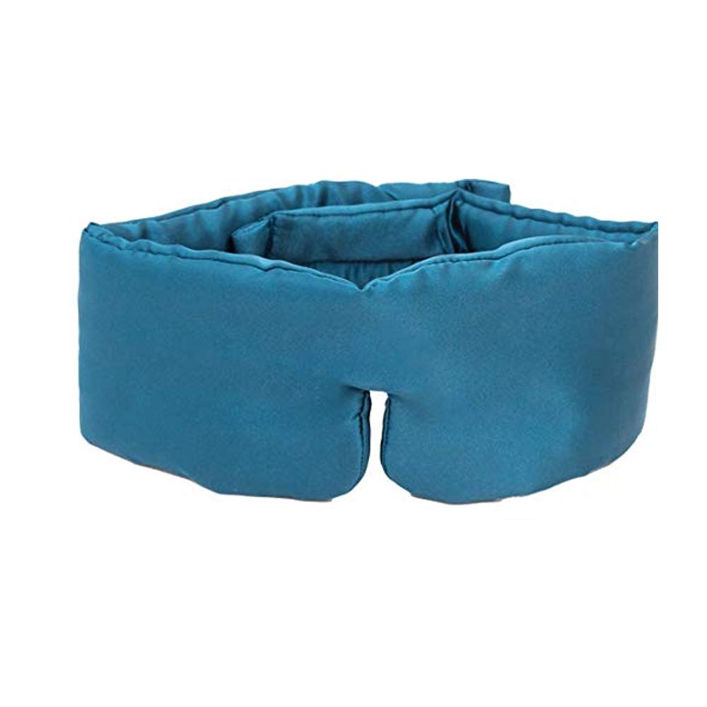 Eye SeeSatin Sleep Mask for Women and Men - Blindfold Eye Mask for Sleeping with Adjustable Strap - Comfortable Faux Silk Eye Mask for a Good Nights Rest! - Great for Travel - Blocks All Light !