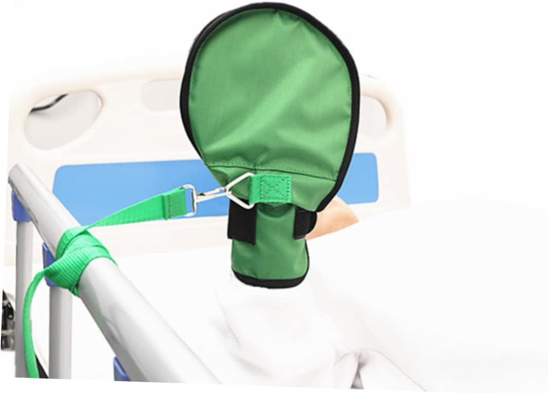 KOMBIUDA Adjustable Safety Gloves for Elderly Extubation Thumb Protection Breathable Mesh Personal Safety Device
