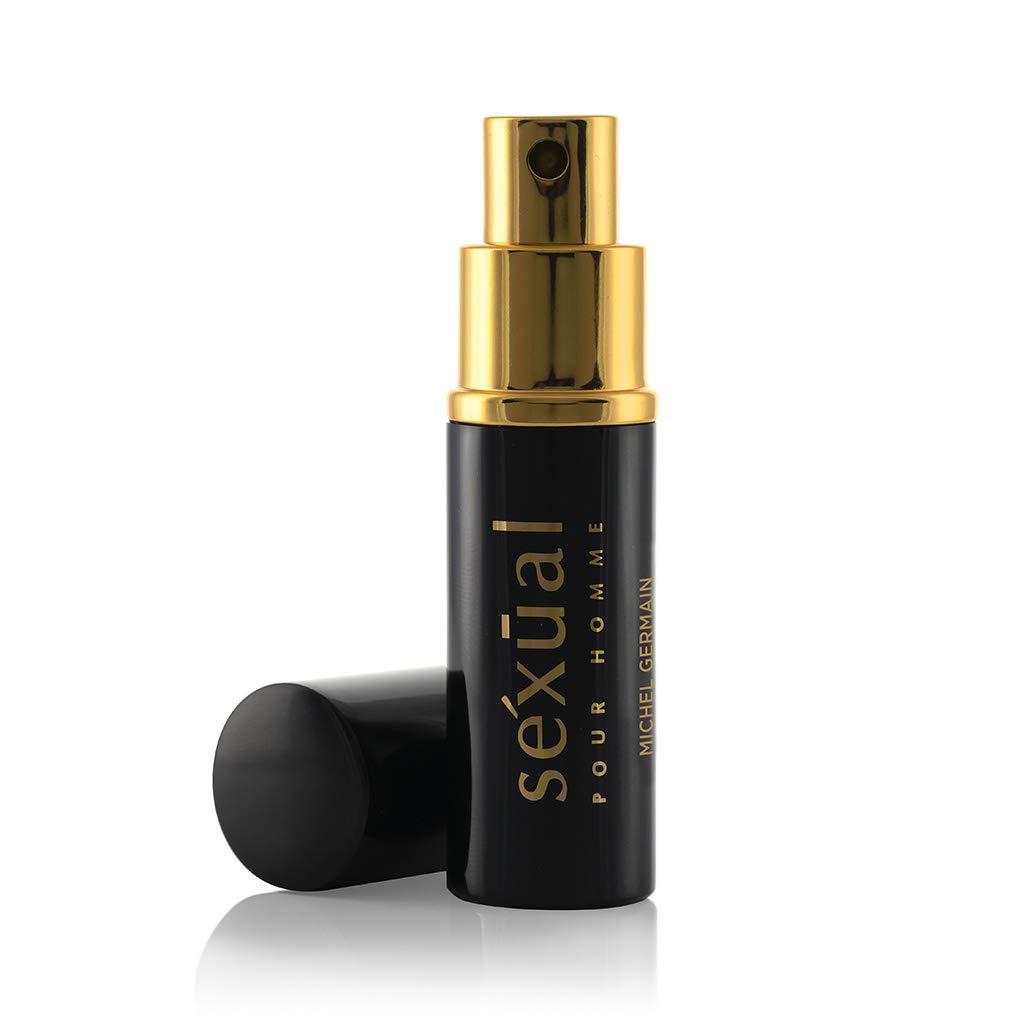 Michel Germain Sexual Pour Homme Eau de Toilette Spray, Top Notes of Indian Basil, Italian Bergamot, Italian Clementine, French Melon, Seductive Natural Oils