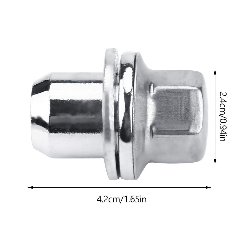 Lot de 20 écrous de roue de voiture en acier inoxydable haute résistance pour Land Rover Discovery 3 4 5 Sport LR068126