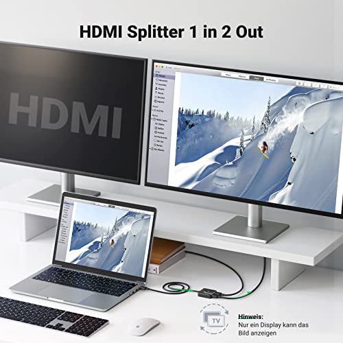 HDMI Switch UGREEN 4K 60Hz für zwei HDMI-Quellen