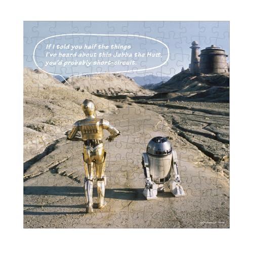 ジグソーパズル 144ピース スターウォーズ STAR WARS R2-D2 & C-3PO 24×24cm W-144-691