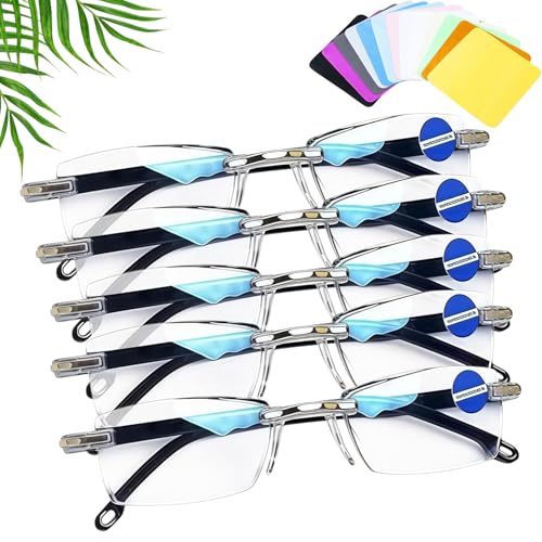 ONWSS 2026 Upgraded Auto Adjusting Eye Glasses for Near And Far Smart Hd Auto Focus Glasses Self Adjusting for Women/Men (5PCS)