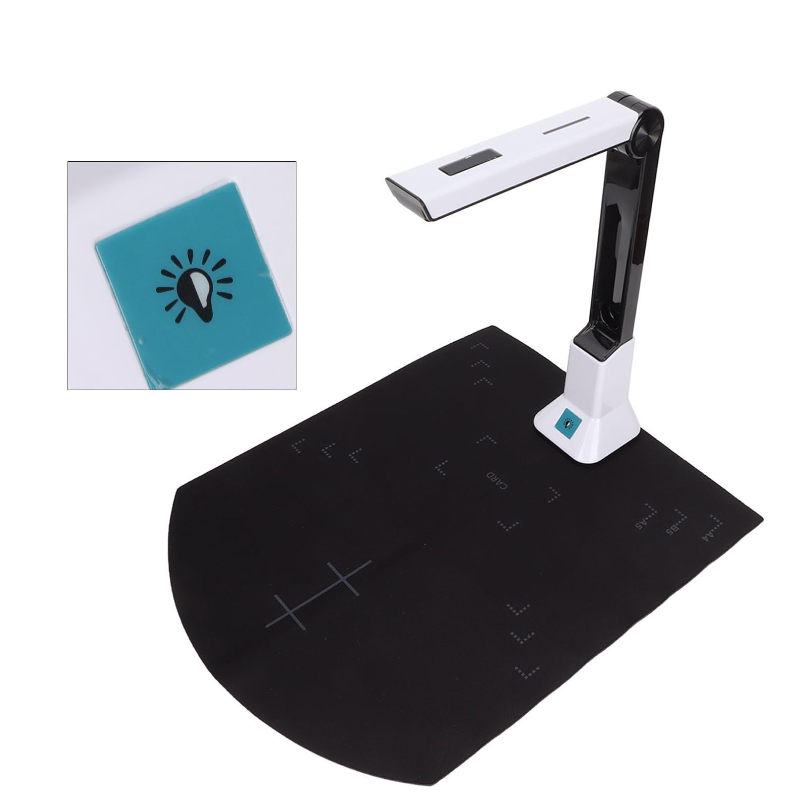 Cámara de Documentos Escáner USB de Enfoque Automático Plegable HD