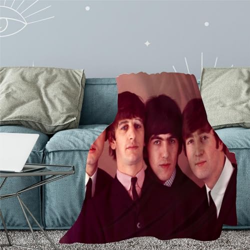 CHEWYZ Couverture 3D The Beatles-Couverture Polaire en Flanelle pour Adultes et Enfants en Peluche Douce pour canapé, Couverture en Flanelle Douce et Confortable (180x200cm) - Les Beatles, Paul McCartney, John Lennon, RIngo Starr, George Harrison CHEWYZ Couverture 3D The Beatles-Couverture Polaire en Flanelle pour Adultes et Enfants en Peluche Douce pour canapé, Couverture en Flanelle Douce et Confortable (180x200cm) – Image 7
