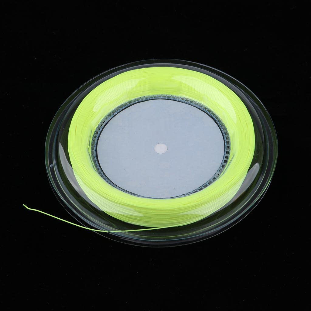 Giallo fluorescente di nylon durevole della corda della racchetta di badminton alta flessibilità