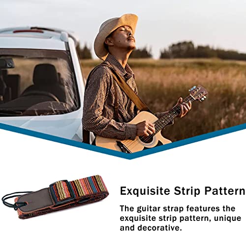 Guangcailun Sangles de guitare avec boucle en plastique Ceinture d’épaule électrique Accessoires pour ukulélé - Les Beatles, Paul McCartney, John Lennon, RIngo Starr, George Harrison Guangcailun Sangles de guitare avec boucle en plastique Ceinture d'épaule électrique Accessoires pour ukulélé – Image 6