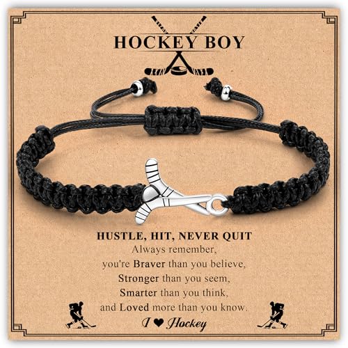 PEALICIOUS Adjustable Hockey Bracelet