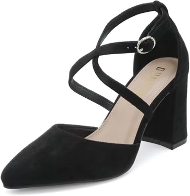 Women's High Heels Closed Toe Pumps Pointed Toed Dress Sandals Wedding Party Ladies Court Shoes