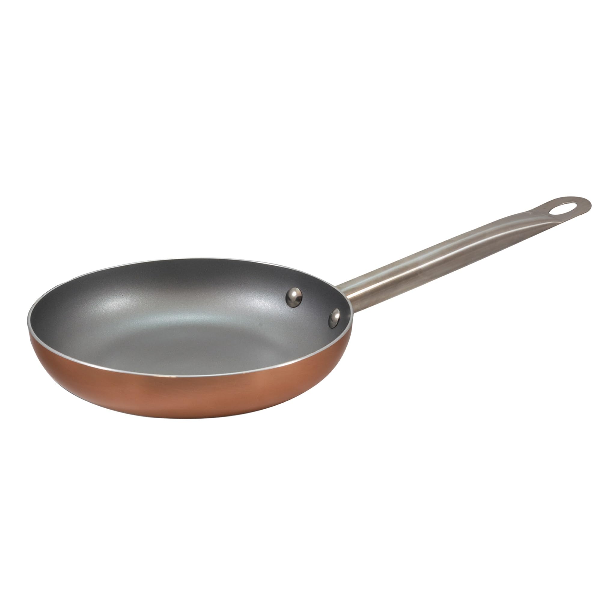 San Ignacio 3-teiliges Pfannenset (18,22,26 cm) aus gepresstem Aluminium, induktionsgeeignet + 3-teiliges Messerset aus Edelstahl für die Küche