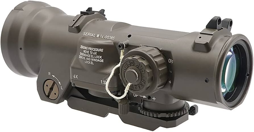 Amazon.co.jp: 良品武品 EVOLUTION GEAR ELCAN Specter DR 1.5-6x 可変