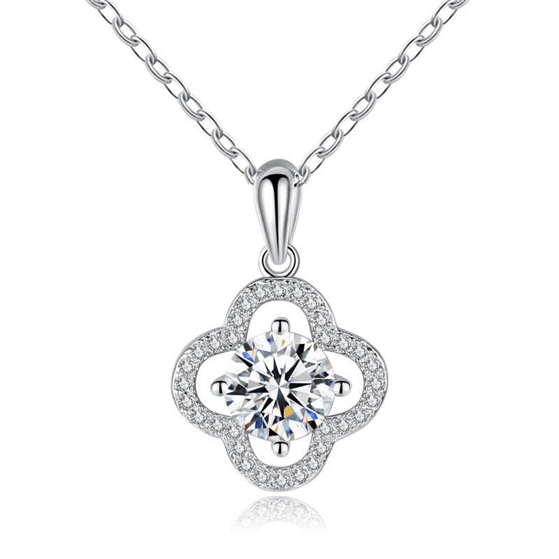 Image of 925 Sterling Silver Pendant Necklace Charm for Women | Elegant Minimalist Pendant | Hypoallergenic, Lightweight | Everyday Wear | Birthday, Anniversary & Gift for Her