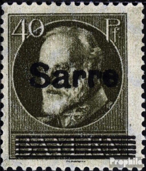 Sellos para los coleccionistas que necesitan la sobretasa de Saar 24 usado de 1920